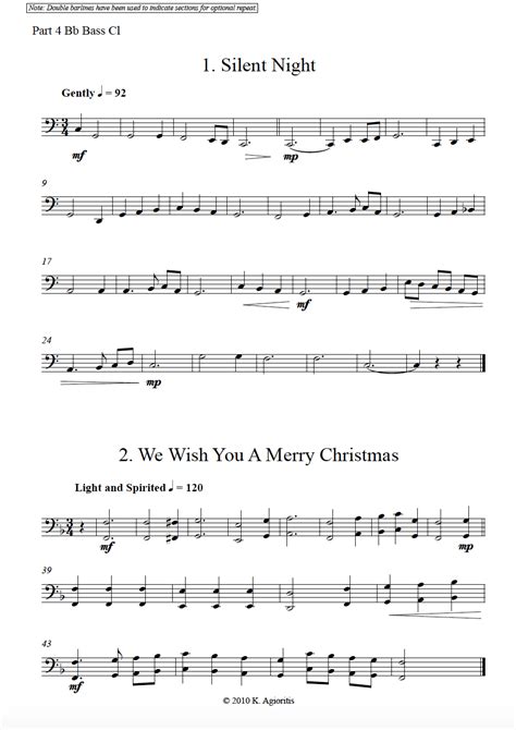 Carols For Four (or More) - Fifteen Carols With Flexible Instrumentation - Complete Set.